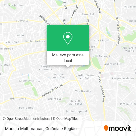 Modelo Multimarcas mapa