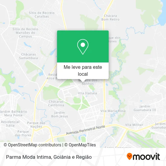 Parma Moda Intima mapa