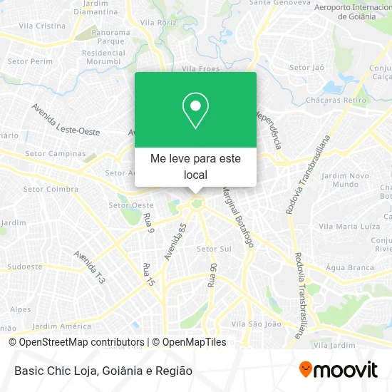 Basic Chic Loja mapa
