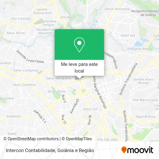 Intercon Contabilidade mapa