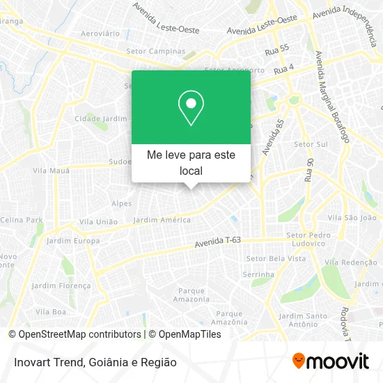 Inovart Trend mapa