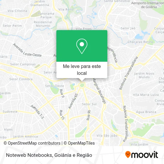 Noteweb Notebooks mapa