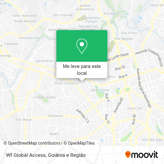 Wf Global Access mapa
