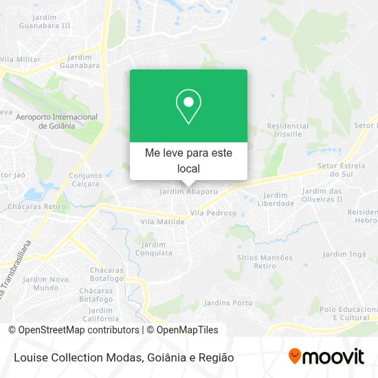 Louise Collection Modas mapa