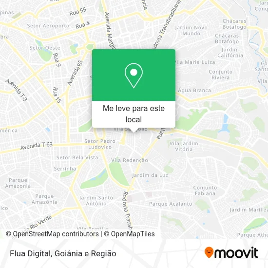 Flua Digital mapa