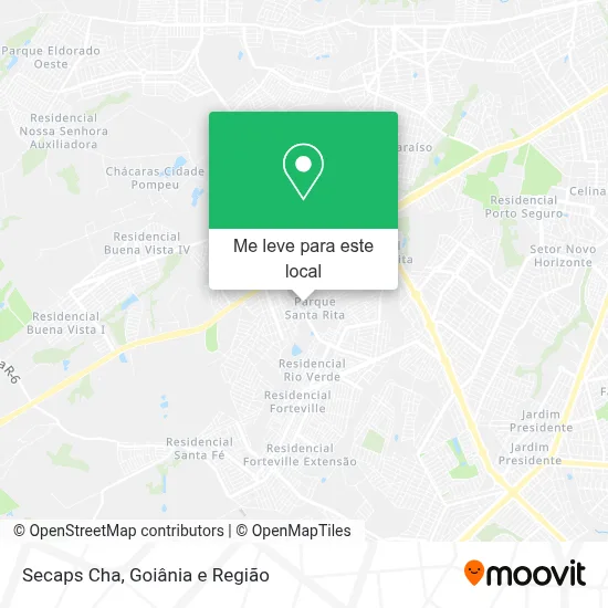 Secaps Cha mapa