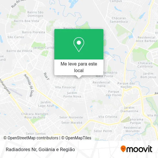 Radiadores Nr mapa