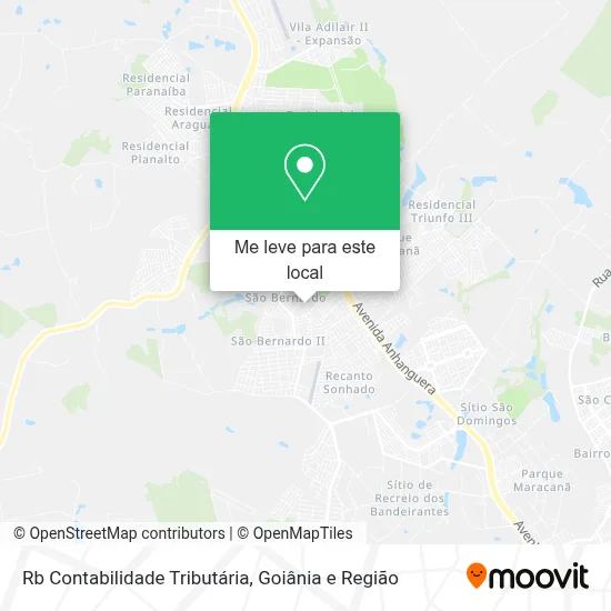 Rb Contabilidade Tributária mapa