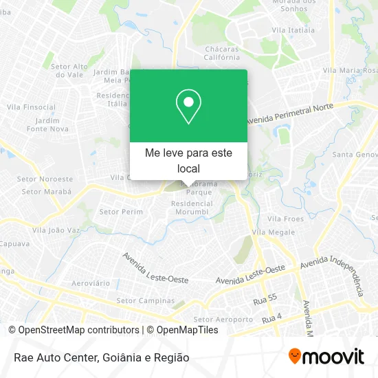 Rae Auto Center mapa