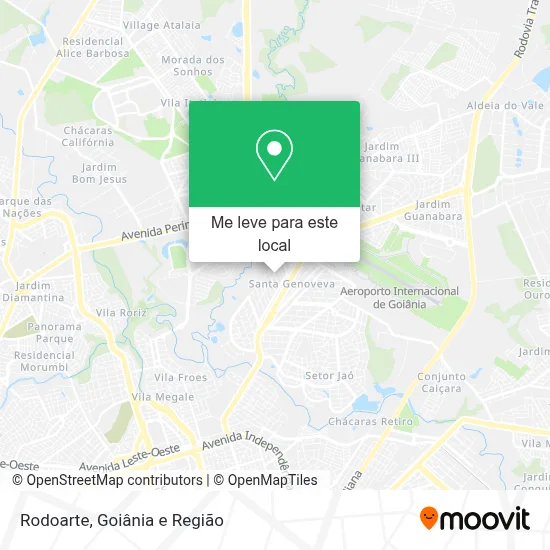 Rodoarte mapa