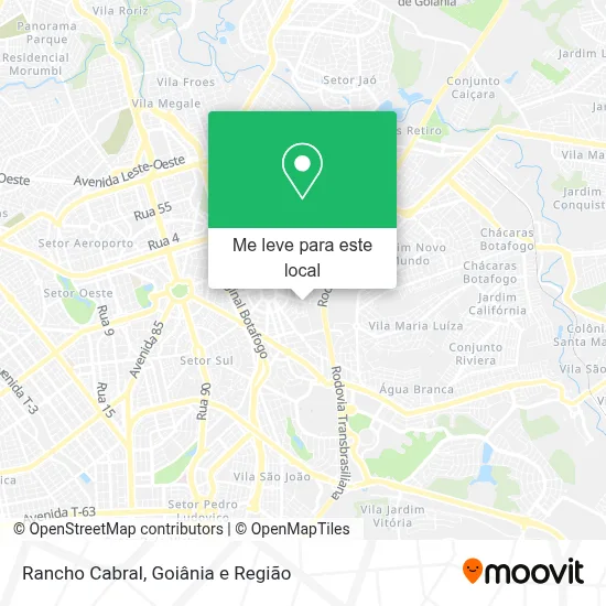 Rancho Cabral mapa