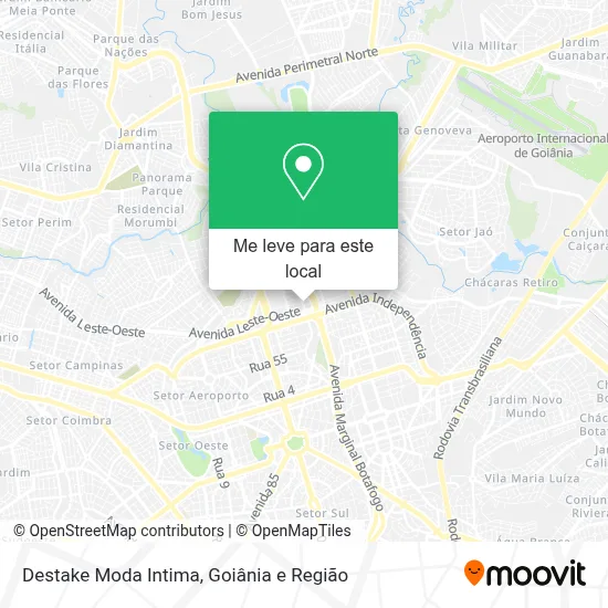 Destake Moda Intima mapa