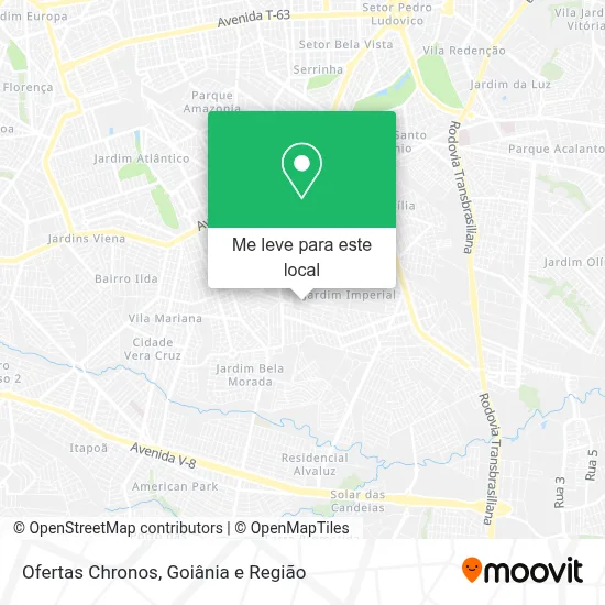 Ofertas Chronos mapa