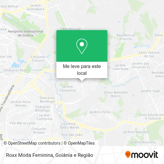 Roxx Moda Feminina mapa