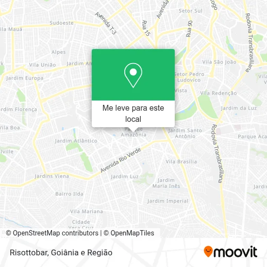 Risottobar mapa