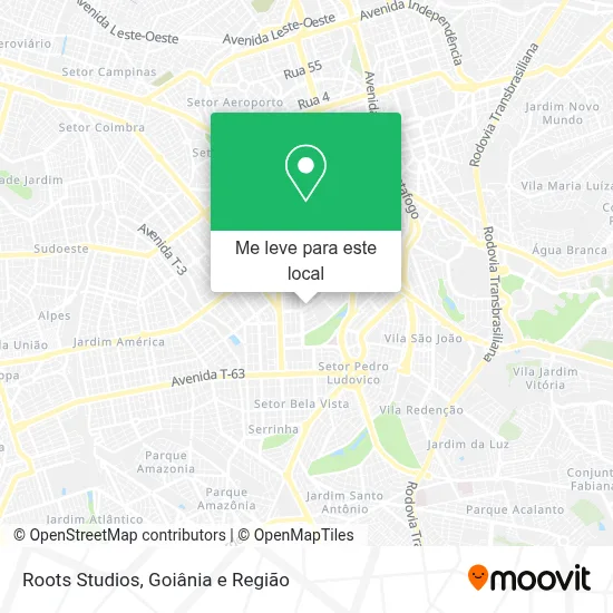 Roots Studios mapa