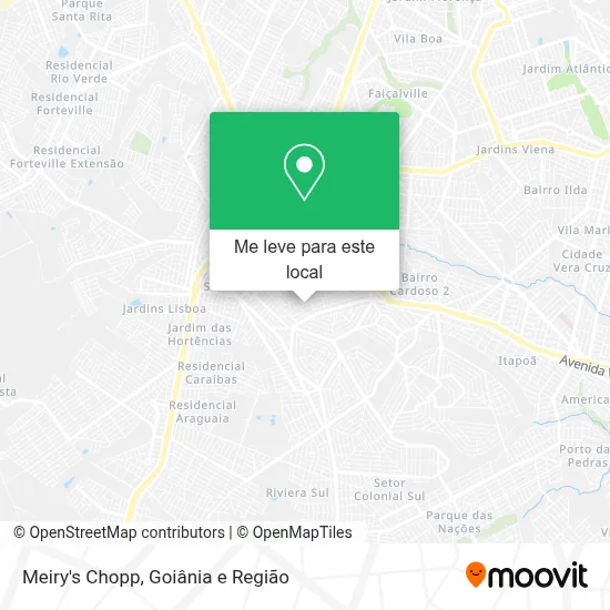 Meiry's Chopp mapa