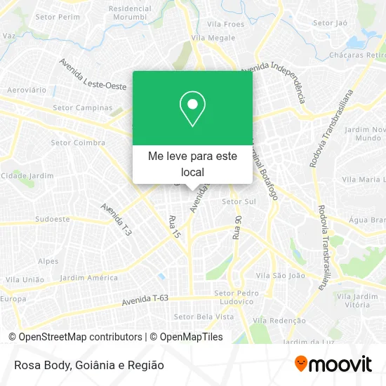 Rosa Body mapa