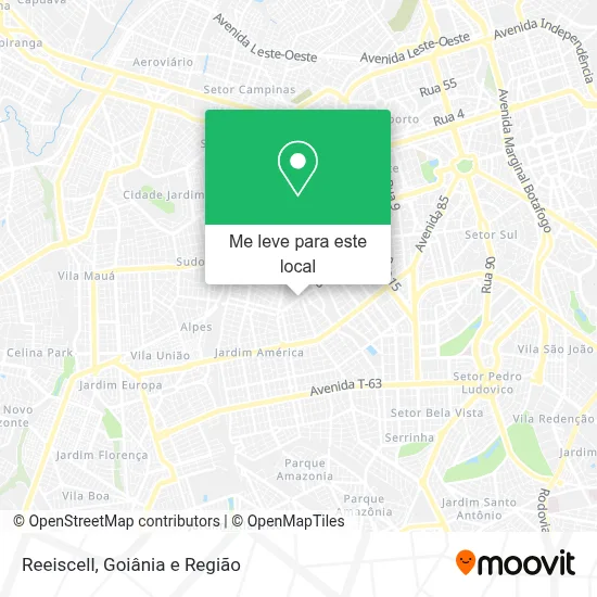 Reeiscell mapa