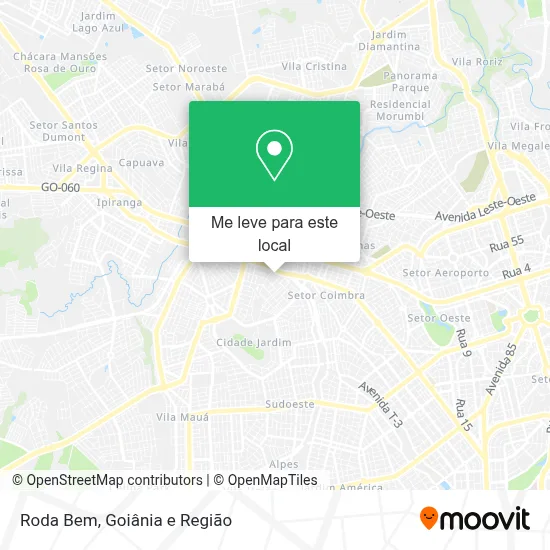 Roda Bem mapa