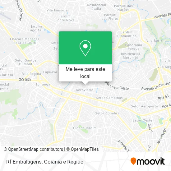 Rf Embalagens mapa