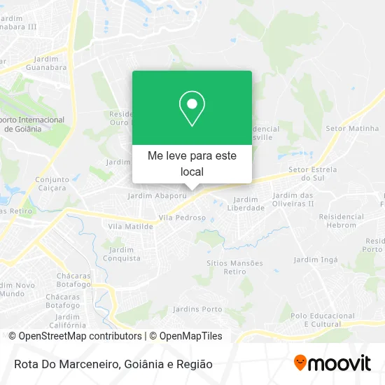 Rota Do Marceneiro mapa