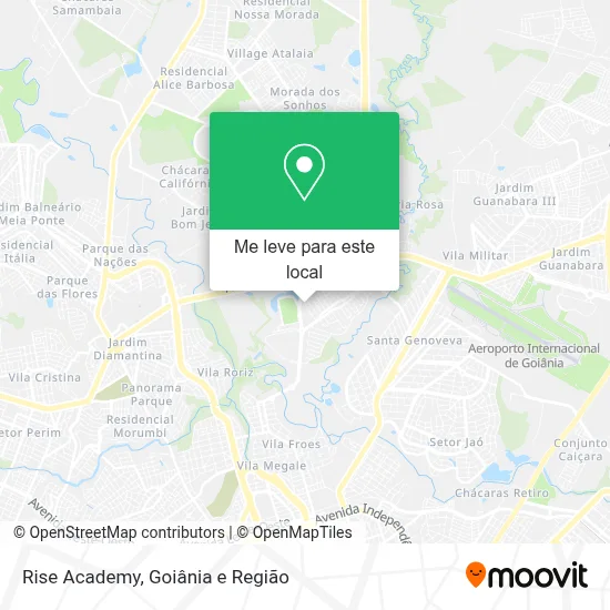 Rise Academy mapa