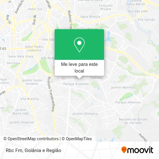 Rbc Fm mapa