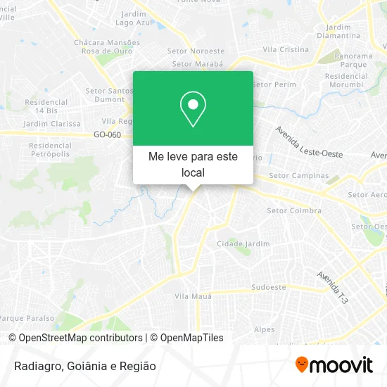 Radiagro mapa