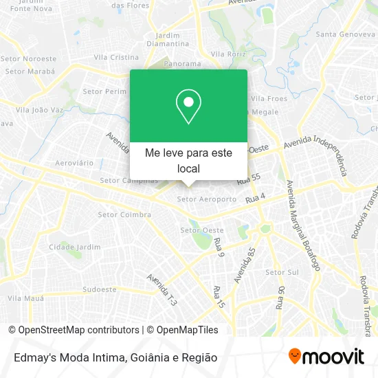Edmay's Moda Intima mapa