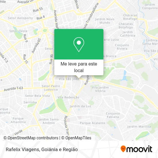 Rafelix Viagens mapa