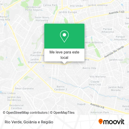 Rio Verde mapa
