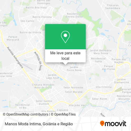 Manos Moda Intima mapa