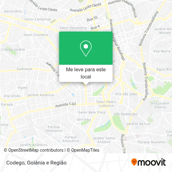 Codego mapa