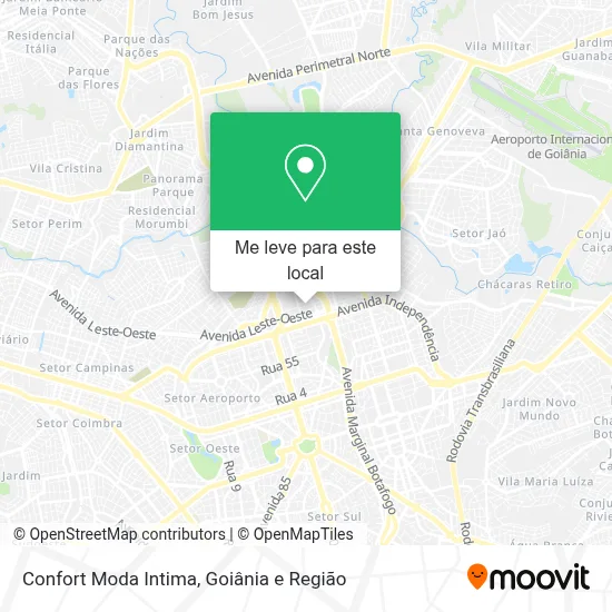 Confort Moda Intima mapa