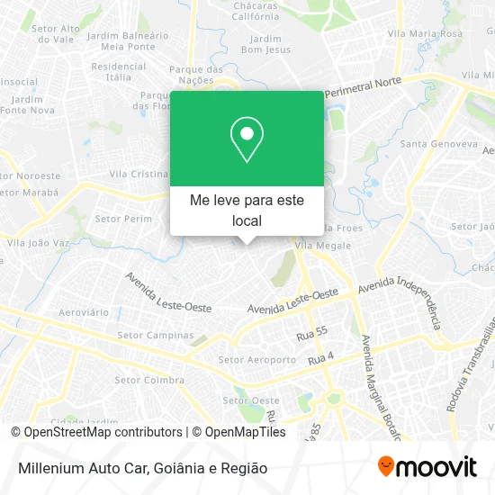 Millenium Auto Car mapa