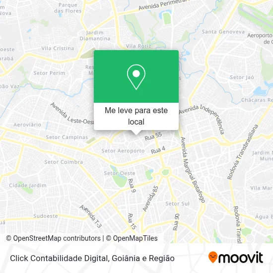 Click Contabilidade Digital mapa