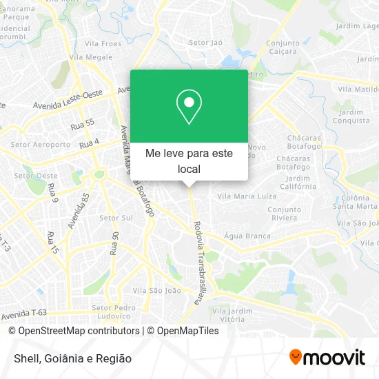 Shell mapa