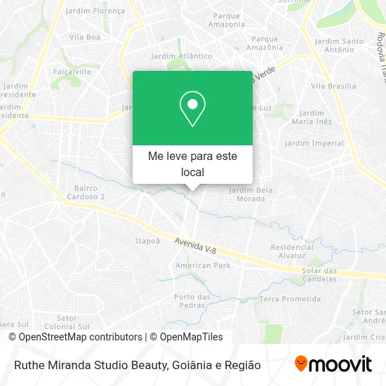 Ruthe Miranda Studio Beauty mapa