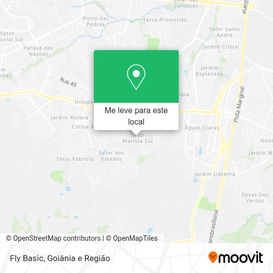Fly Basic mapa
