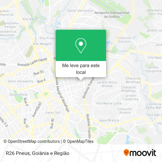 R26 Pneus mapa