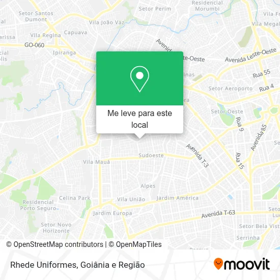 Rhede Uniformes mapa