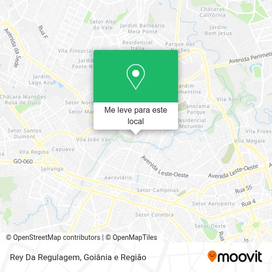 Rey Da Regulagem mapa