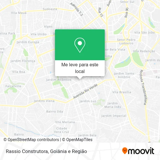 Rassio Construtora mapa