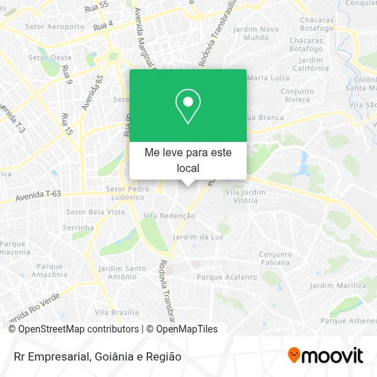Rr Empresarial mapa