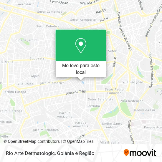Rio Arte Dermatologic mapa