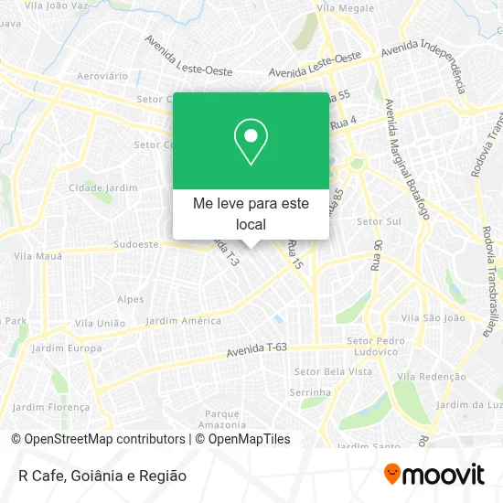 R Cafe mapa