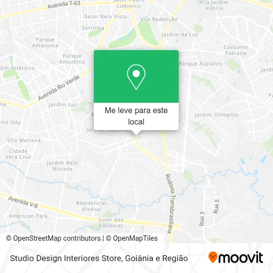 Studio Design Interiores Store mapa