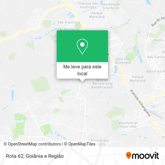 Rota 62 mapa