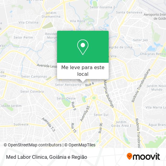 Med Labor Clinica mapa